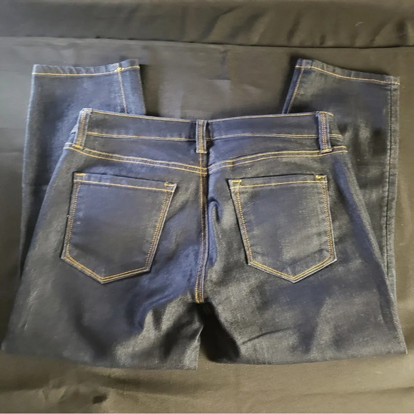 Loft Modern Crop Dark Wash Jeans Women’s 29/8 - Picture 2 of 6